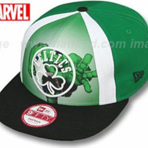 Celtics x Marvel ( Hulk) Snap Back Hat